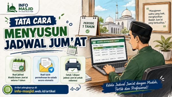 TATA CARA MENYUSUN JADWAL JUM’AT