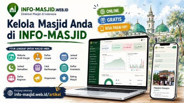 Kelola Masjid Anda di INFO-MASJID